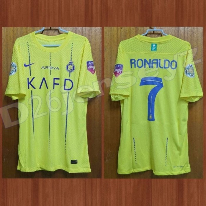 Jual Jersey Al Nassr AlNassr Home Player Issue Player Version 2023 / ... Al Nassr Resmi Rekrut Coman, Lini Depan Kini Makin Mengerikan